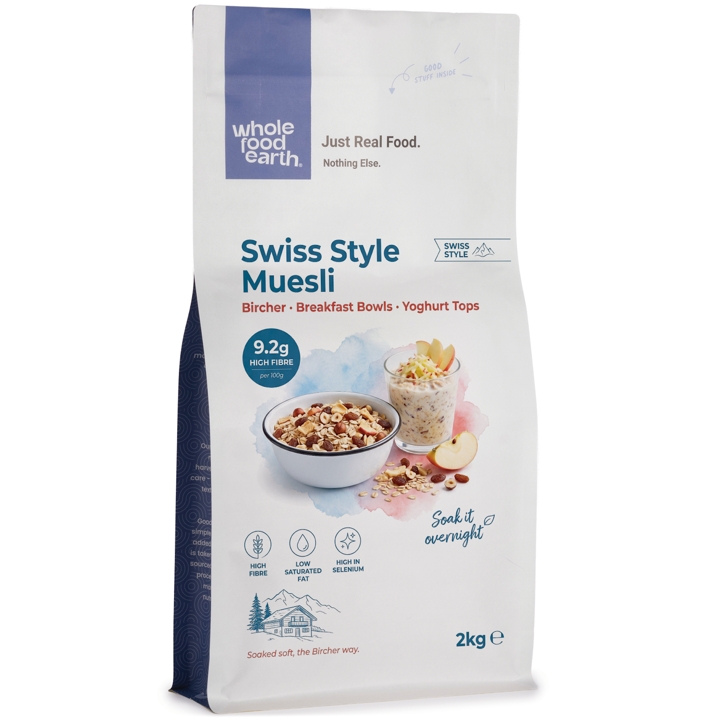 Swiss Style Muesli - A Blend of Flakes with Dried Fruit & Nuts