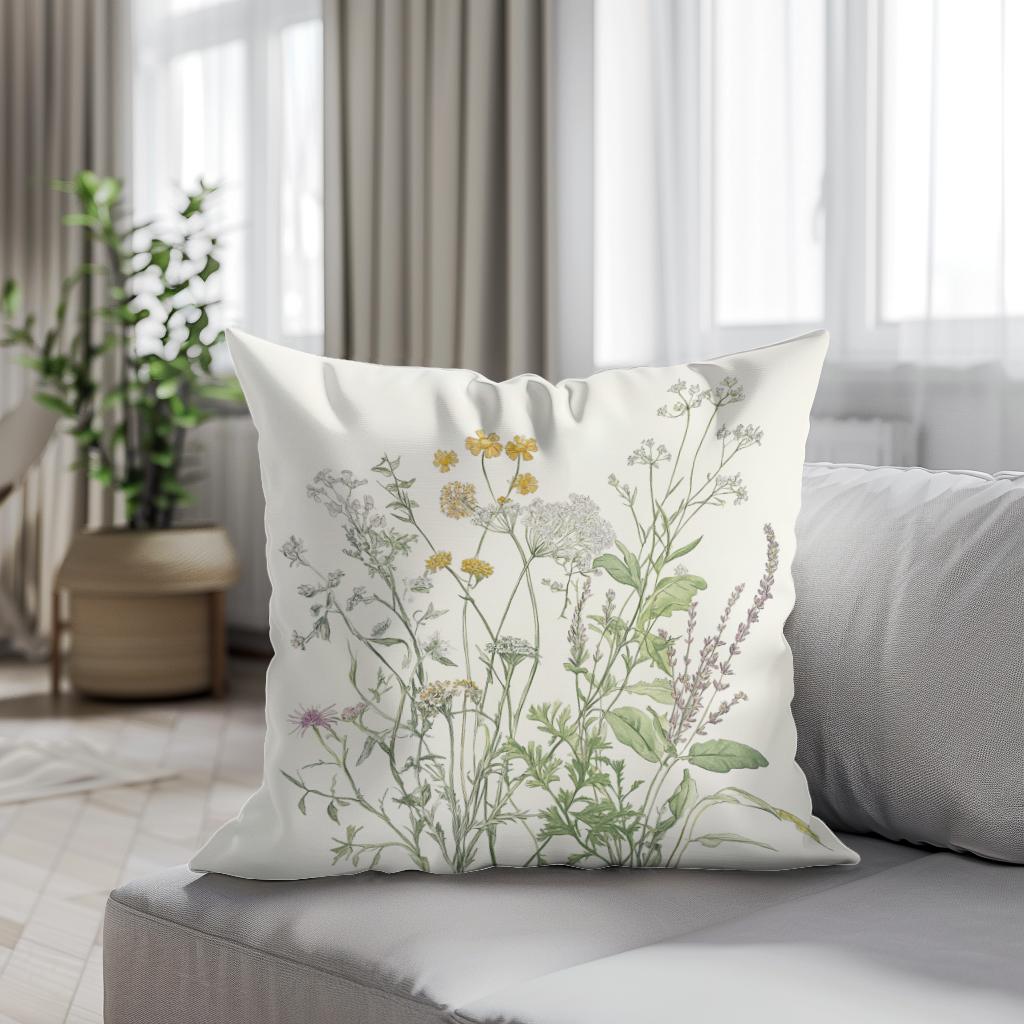 Breeze Bloom Cotton Cushion