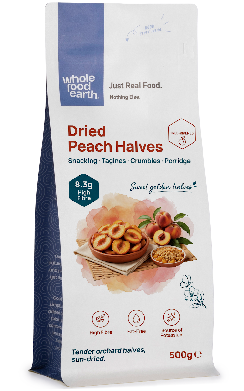 Dried Peach Halves