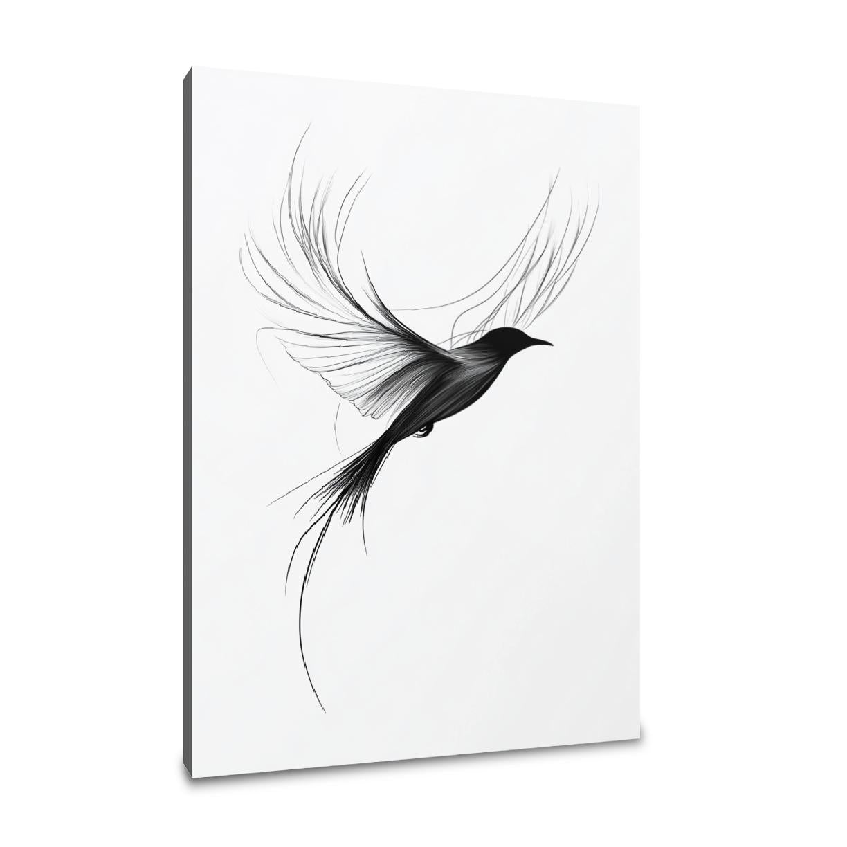 Ethereal Avian Flight Canvas