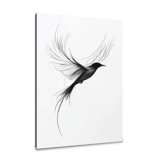 Ethereal Avian Flight Canvas