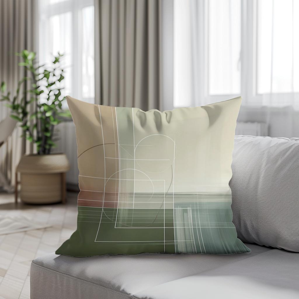 Harmony Lines Cotton Cushion
