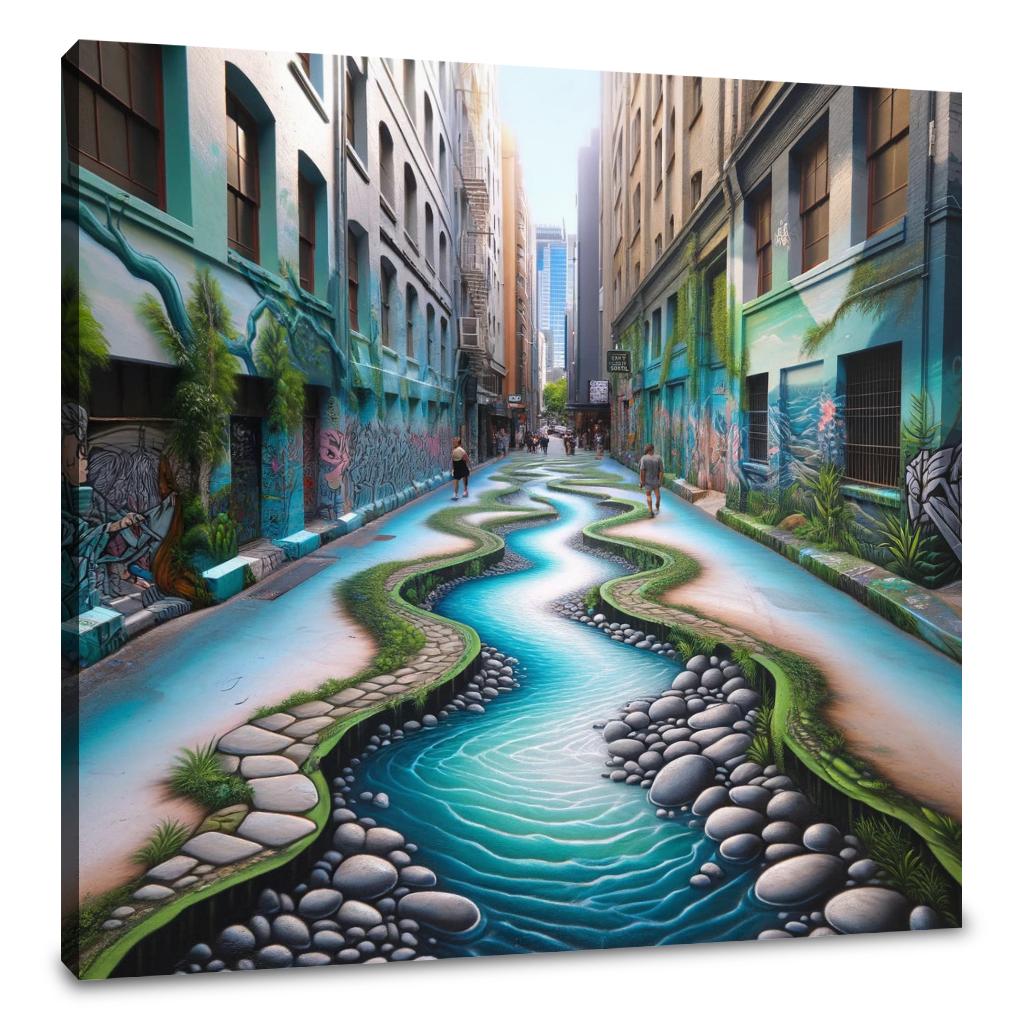 Urban Creek Canvas