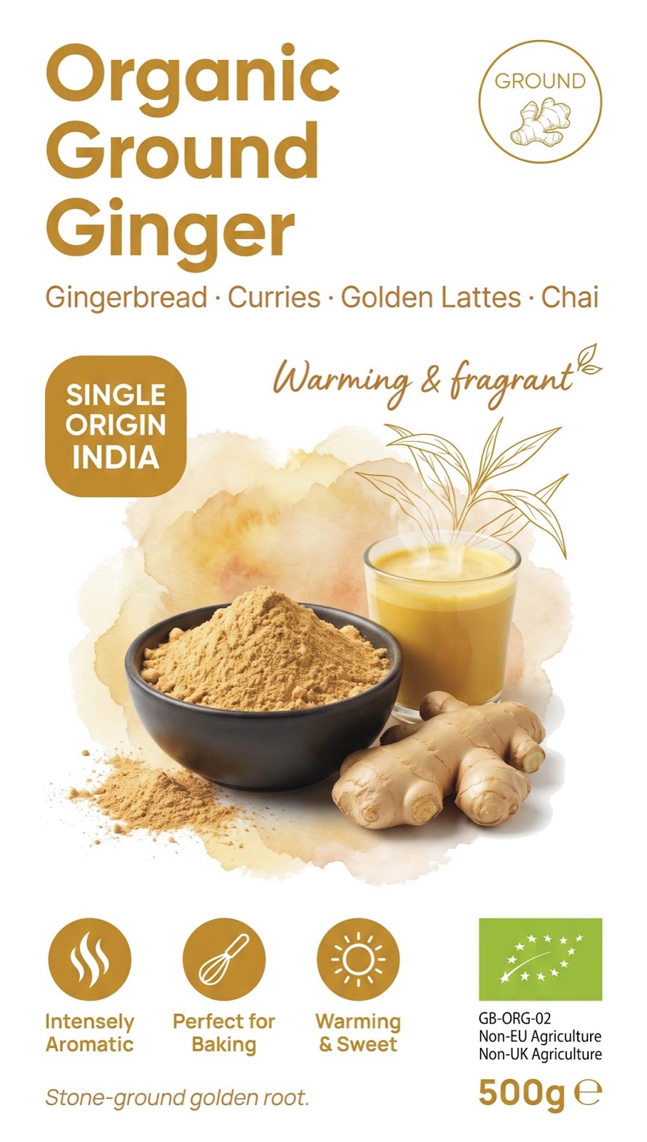Organic Ground Ginger