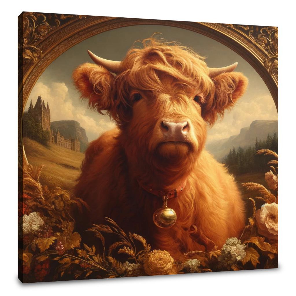 Victorian Highland Grace Canvas