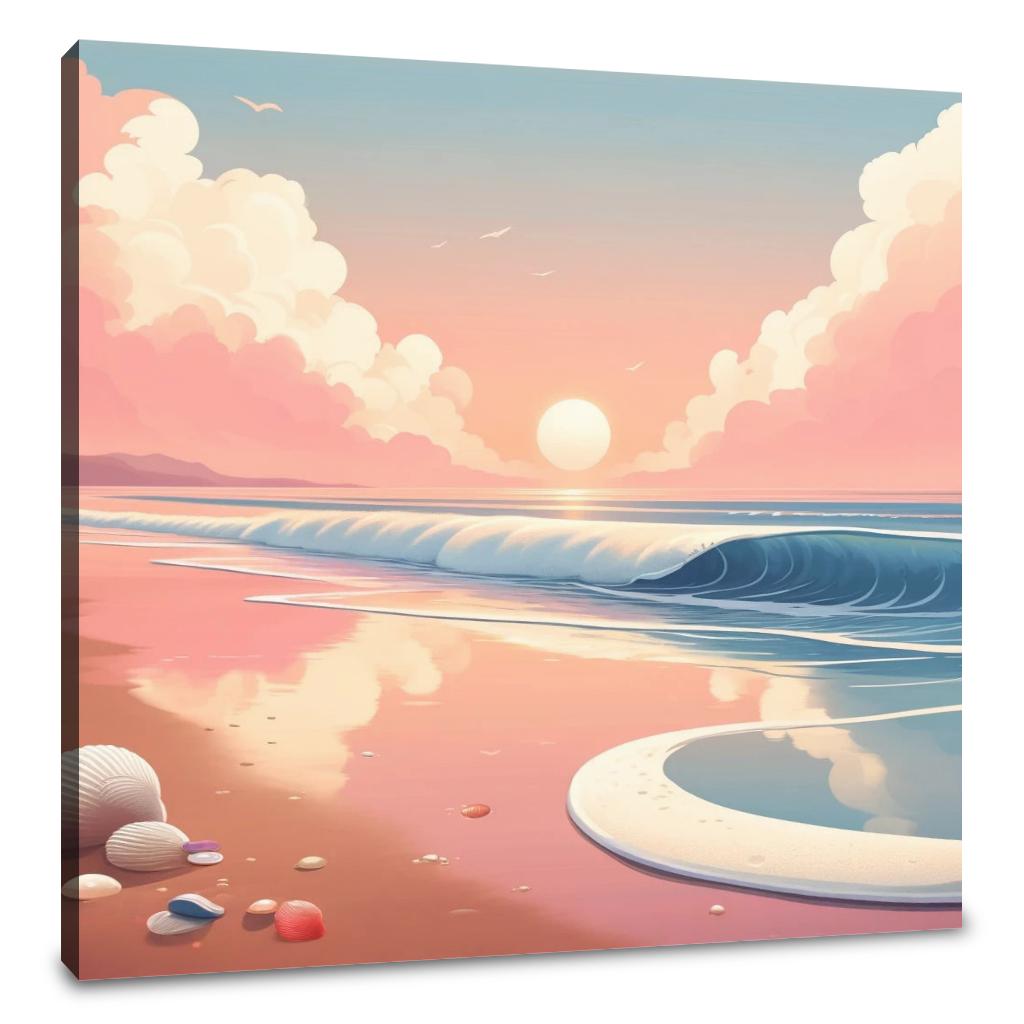 Sunrise Beach Canvas