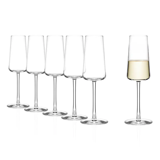 Stolzle Power Champagne Glasses - 240ml - Box of 6
