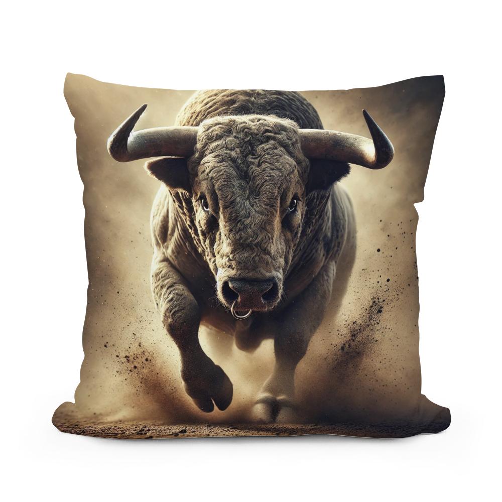 Fury Unleashed Cotton Cushion