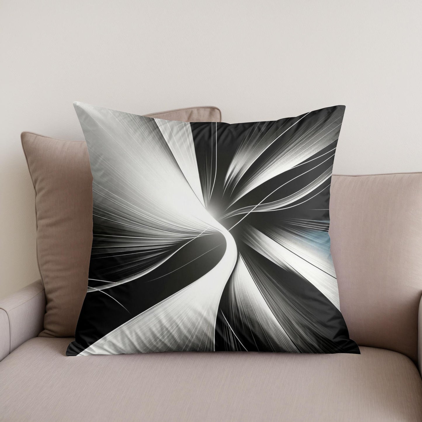Contrast Harmony Cotton Cushion