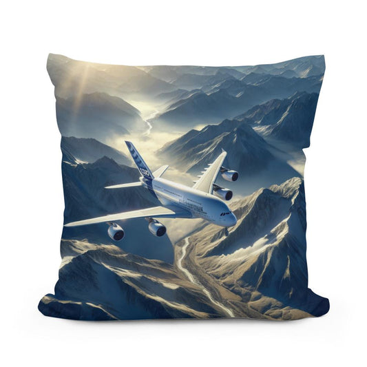 Mountain Majesty Flight Cotton Cushion
