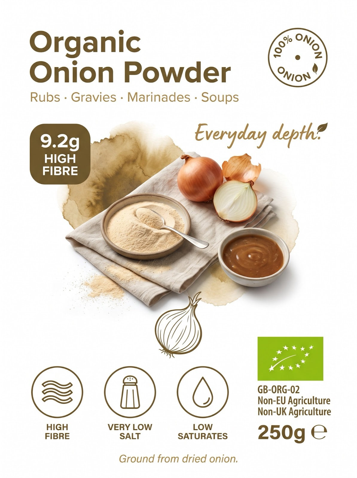 Organic Onion Powder