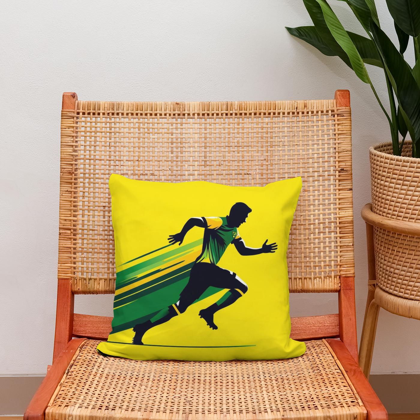 Norwich Sprint Cotton Cushion