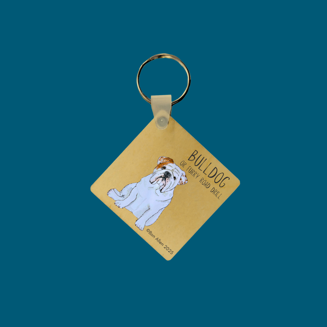 The Bulldog Key Keeper – Stubbornly Holds Your Keys (and Your Heart)