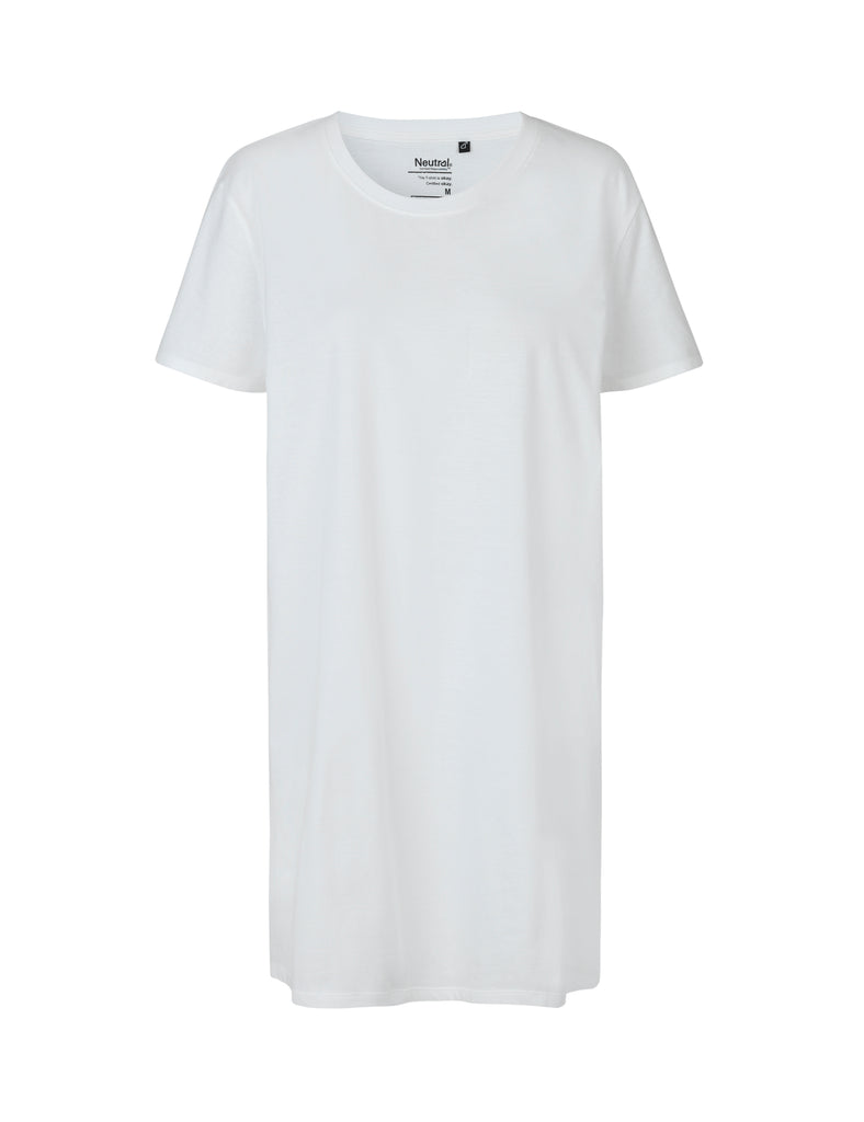 Fairtrade Organic Long Length T-shirt: Womens