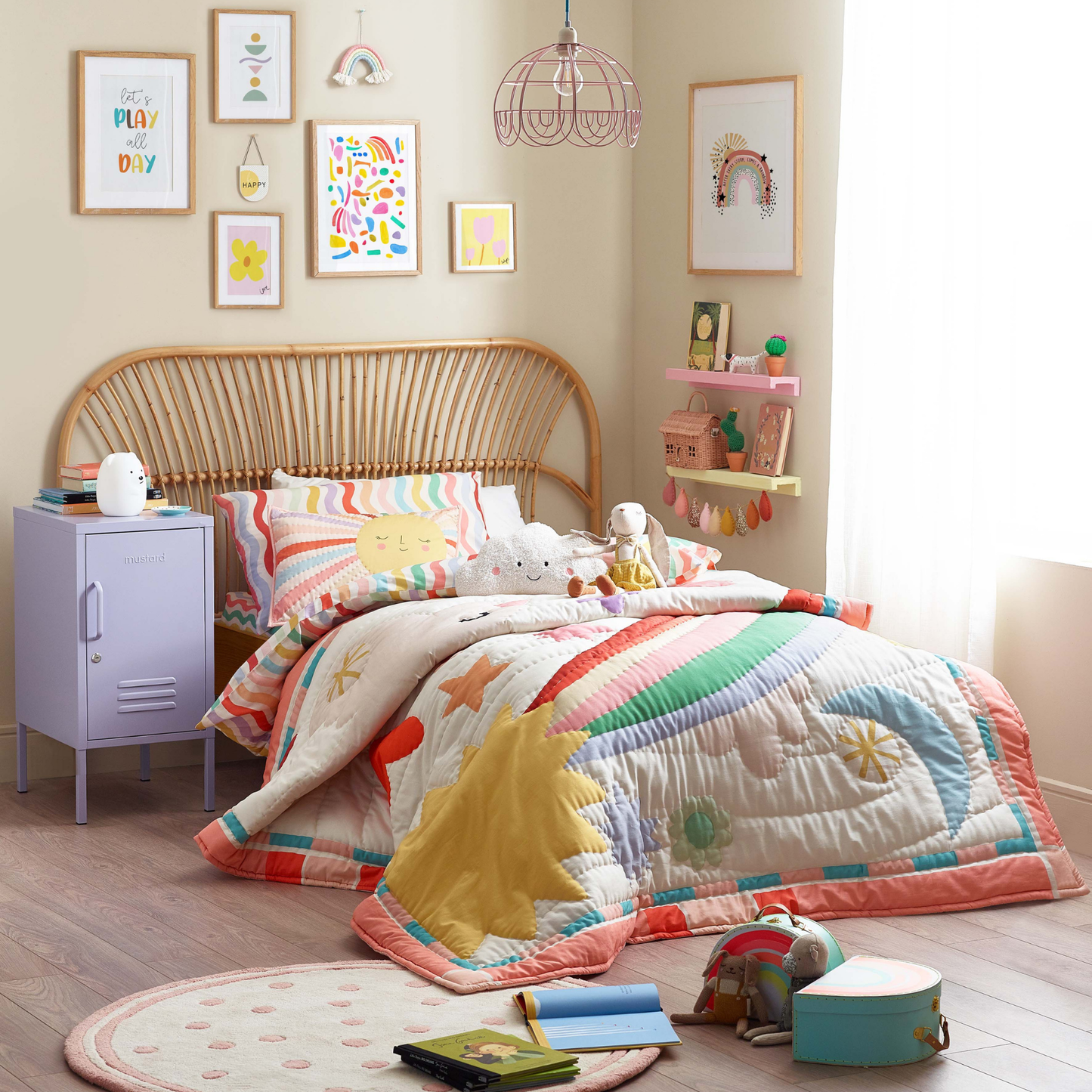 Happy Days Organic Cotton Duvet Cover & Pillowcase