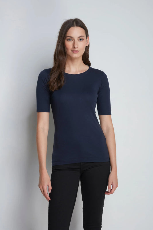 Half Sleeve Crew Neck Cotton Modal Blend T-shirt