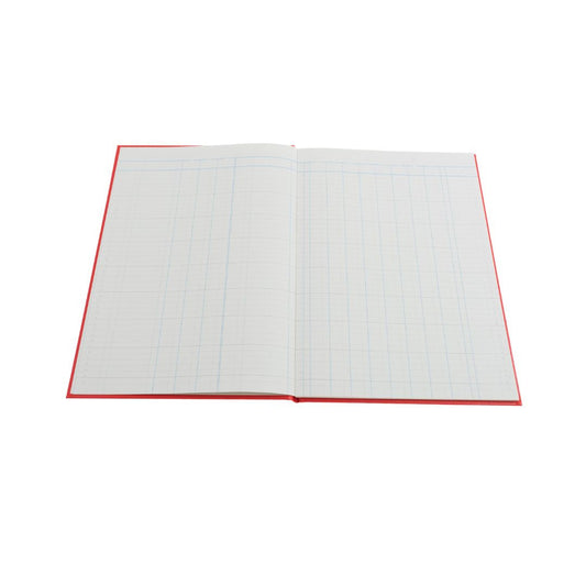 Cathedral -  Accounts Book  3 Debit, 9 Credit Columns - Red (69/3/9.1)