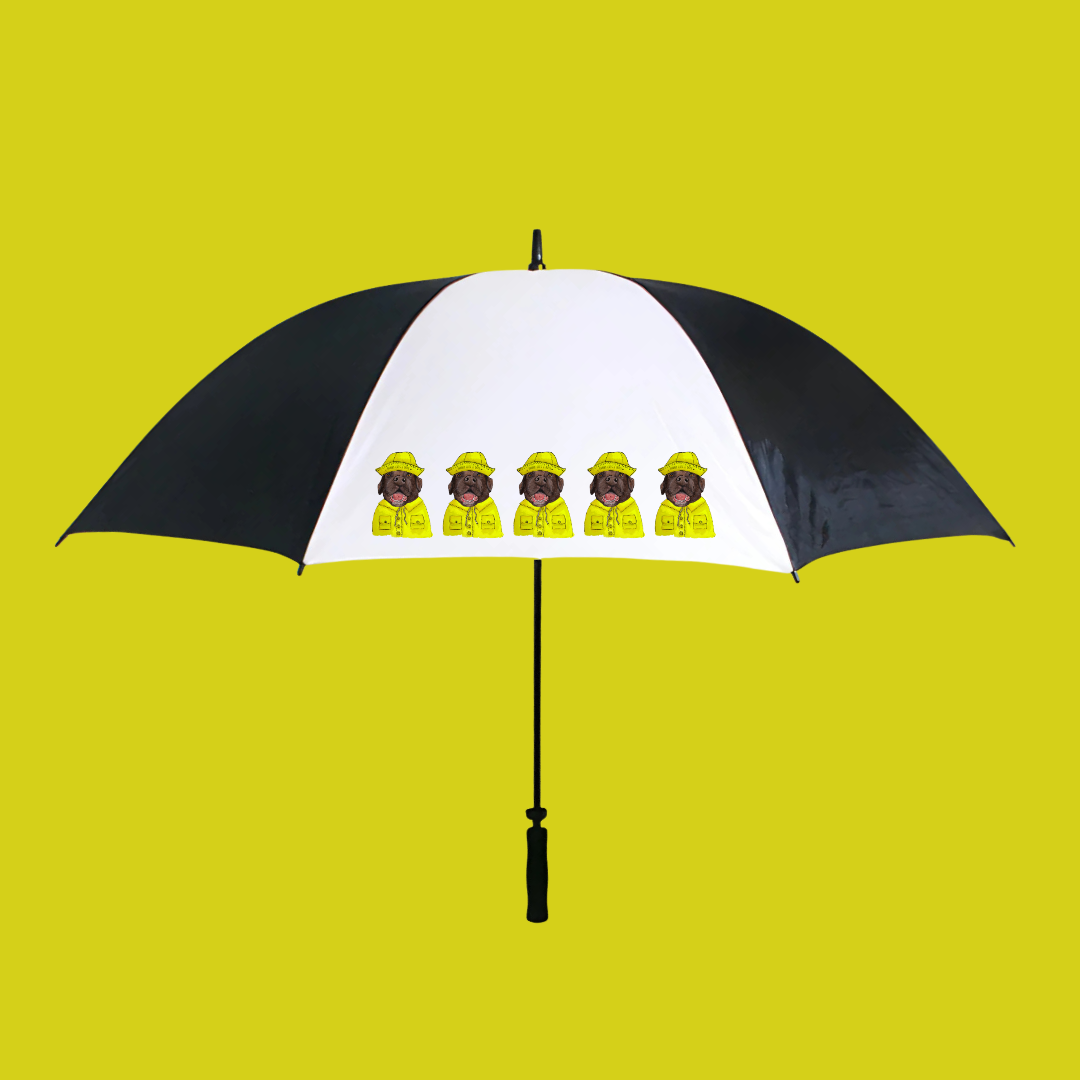 Reign or Shine – The Om Nom Nomnivore Golf Umbrella