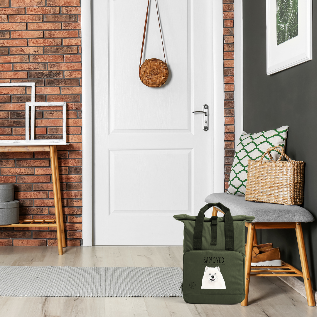 Pack It Up, Pup – Samoyed Style On Your Back