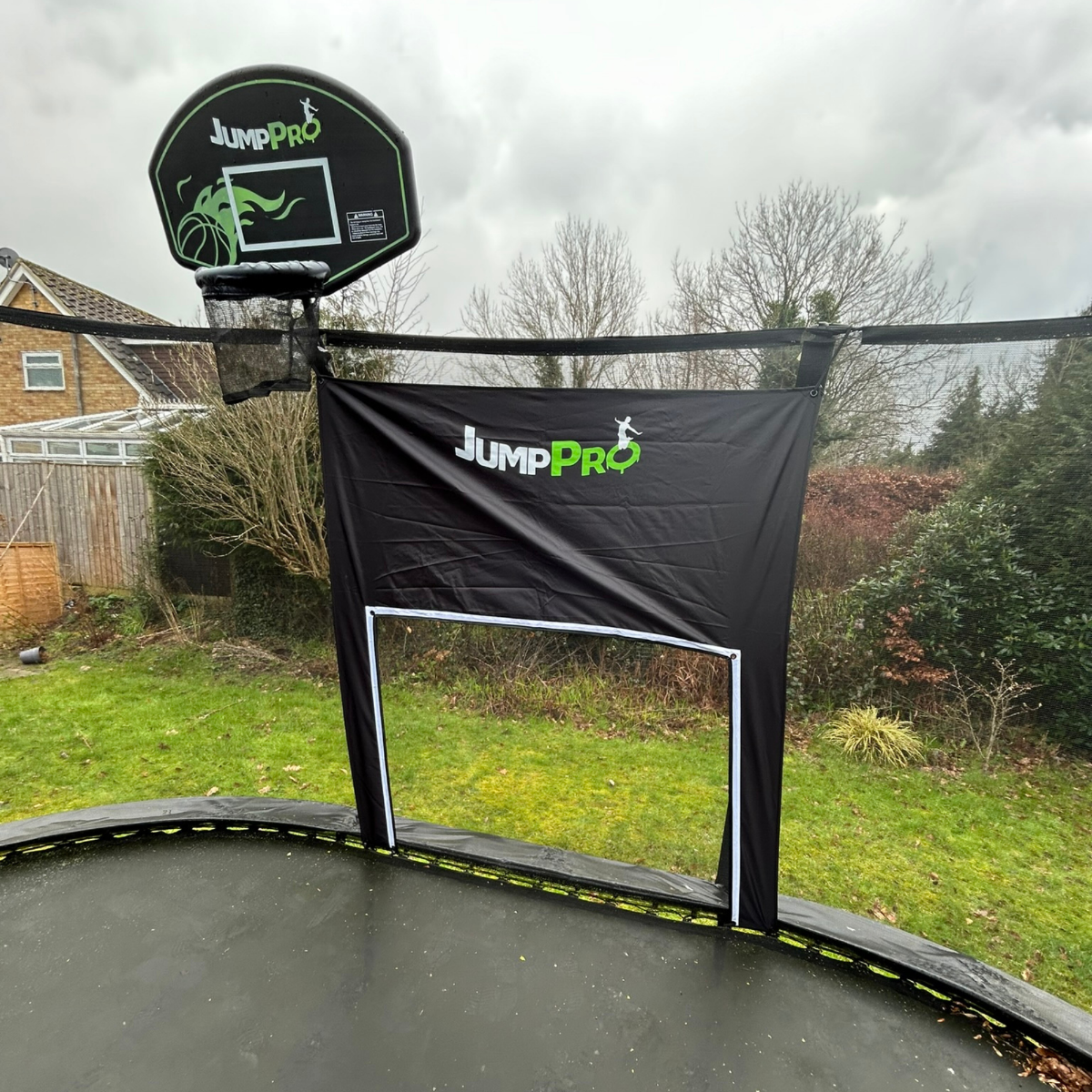 JumpPRO® Trampoline Goal (Large) - The Only Trampoline Football Goal in the World!