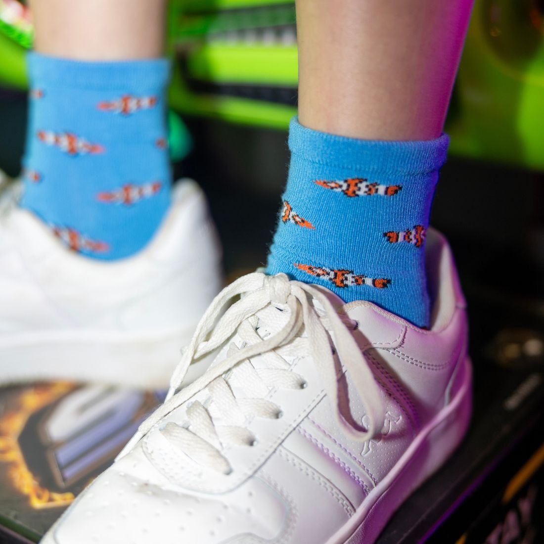 Clown Fish Matching Bamboo Socks (Adult & Child)