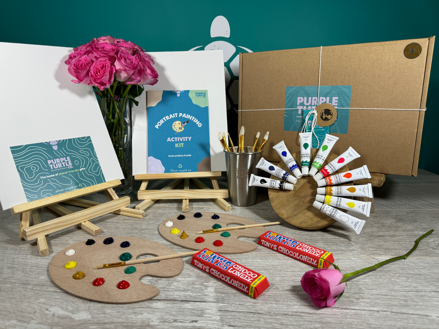 Paint My Partner Date Night Gift Set