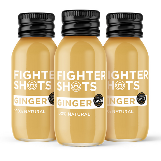 Ginger -  27g organic cold pressed ginger in every bottle