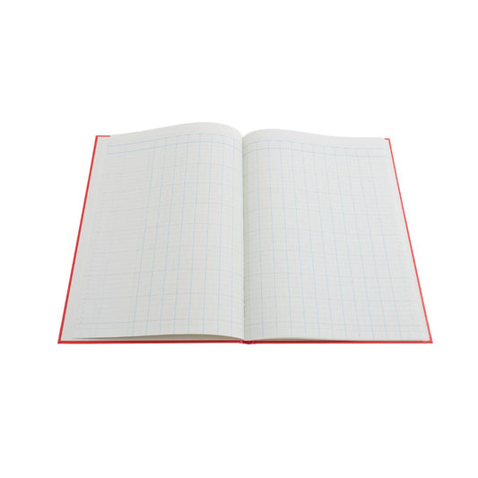 Cathedral -  Accounts Book 20 Cash Columns  - Red (69/20.1)