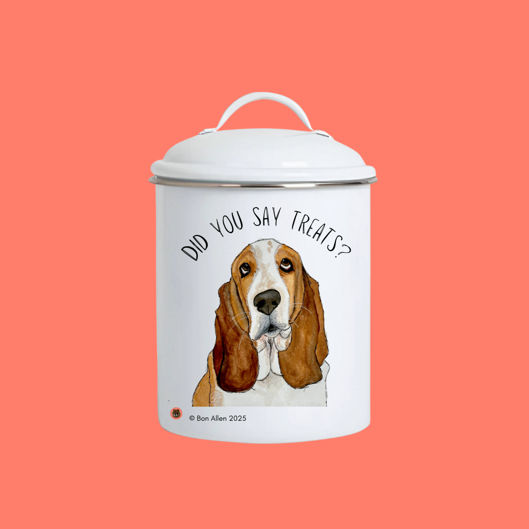 The Basset Biscuit Vault – No Treat Left Behind