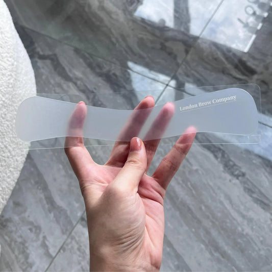 Reusable Silicone Brow Wrap & Under Eye Pads - Clear