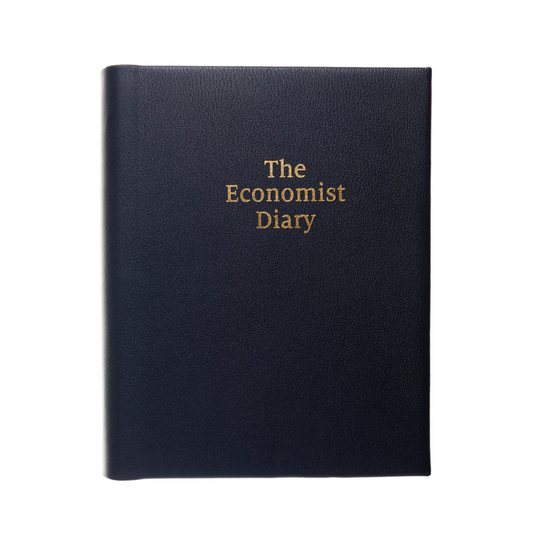 2026 Desk Diary - Day-a-Page Planner - Blue