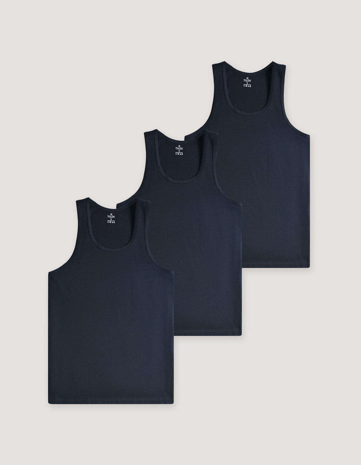 3 Pack Black Tank Tops