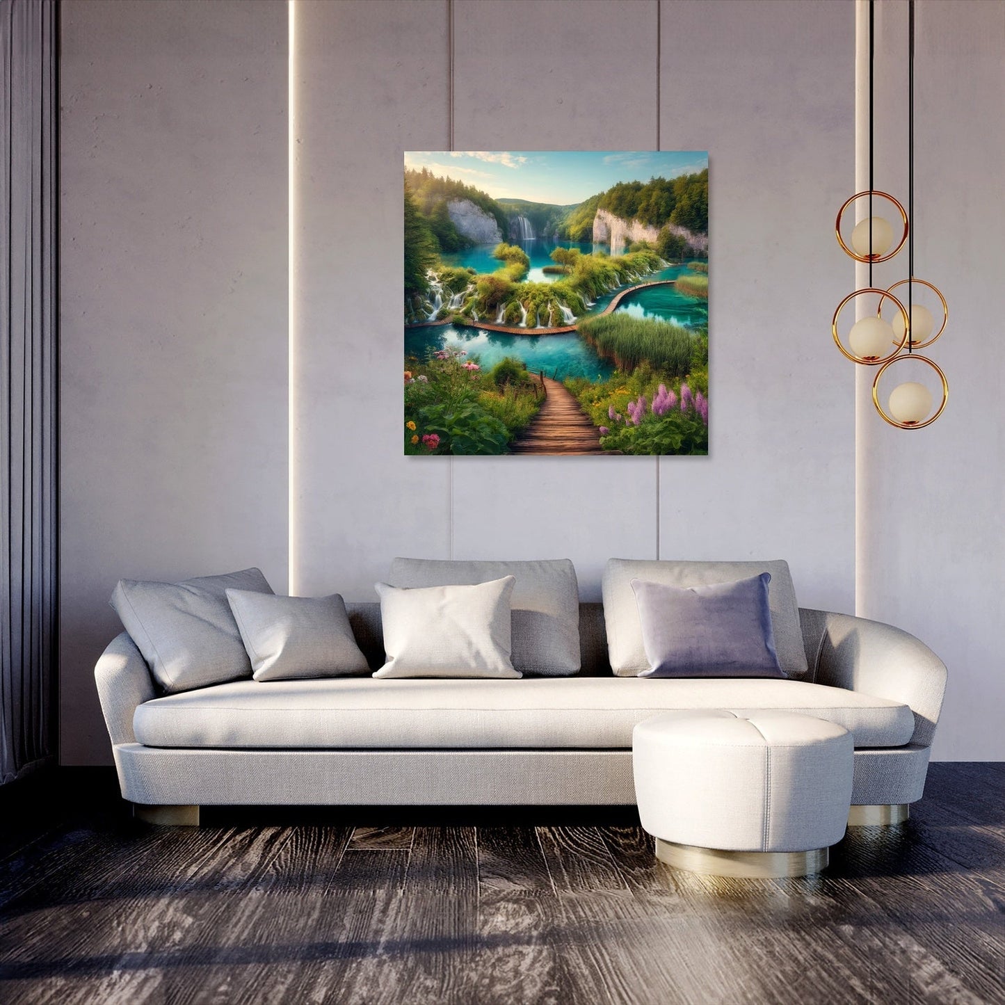 Plitvice Serenity Canvas