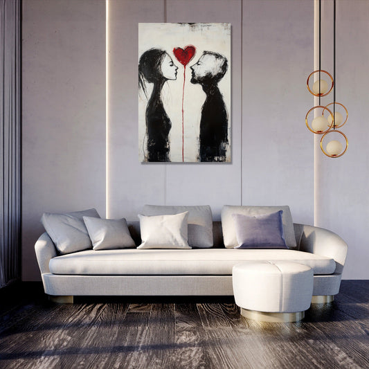 Heartline Connection Canvas