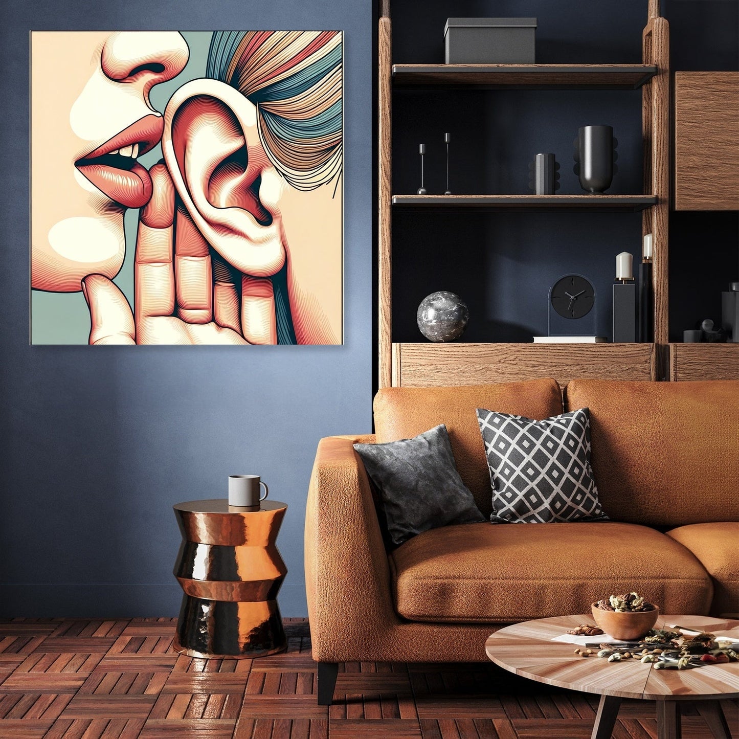 Intimate Whisper Canvas