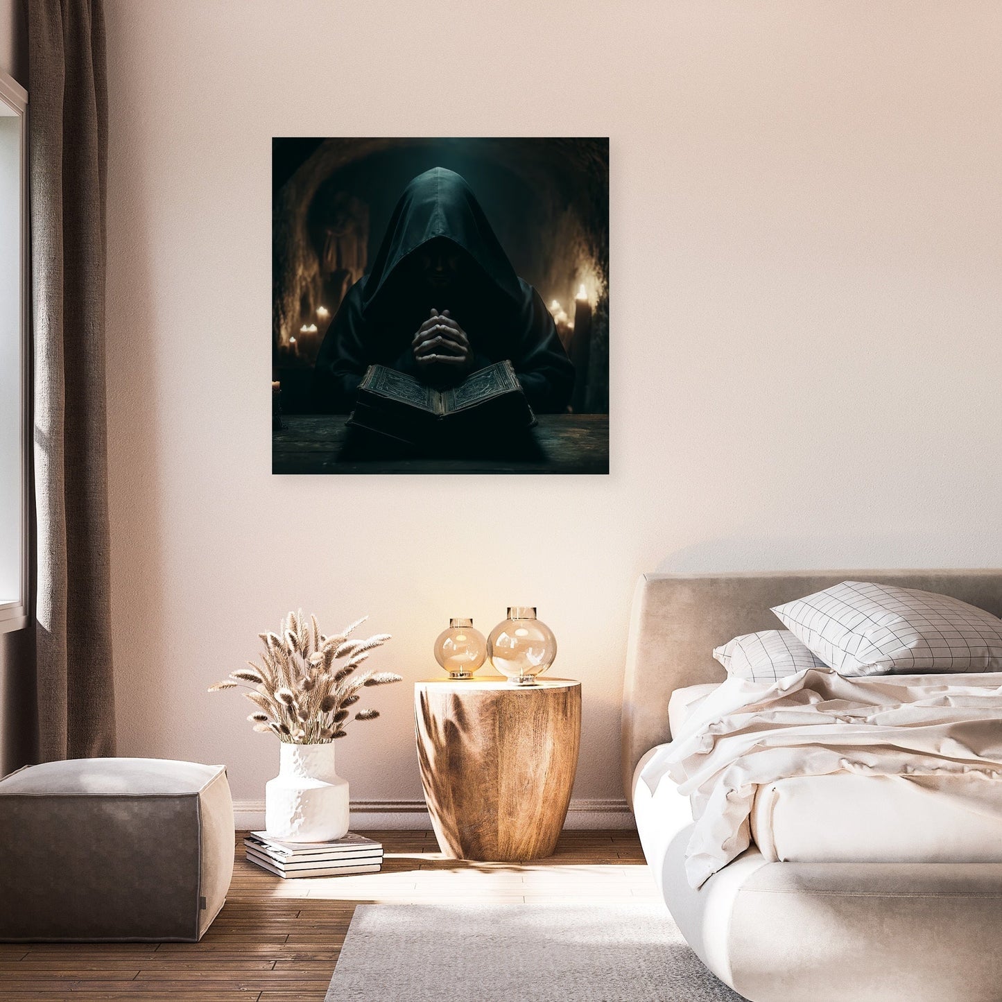 Monastery of Shadows Canvas