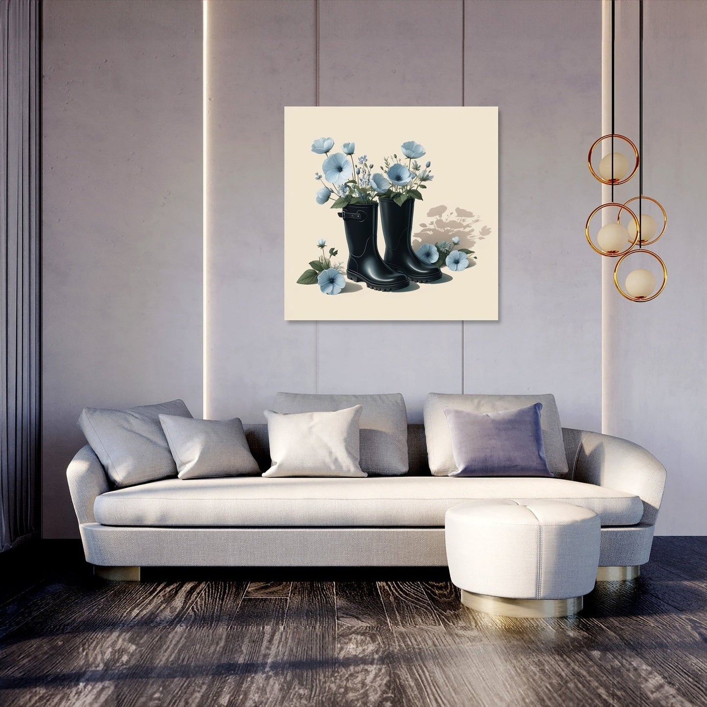 Spring's Gentle Steps Canvas