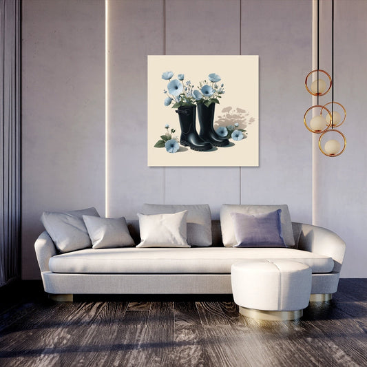 Spring's Gentle Steps Canvas