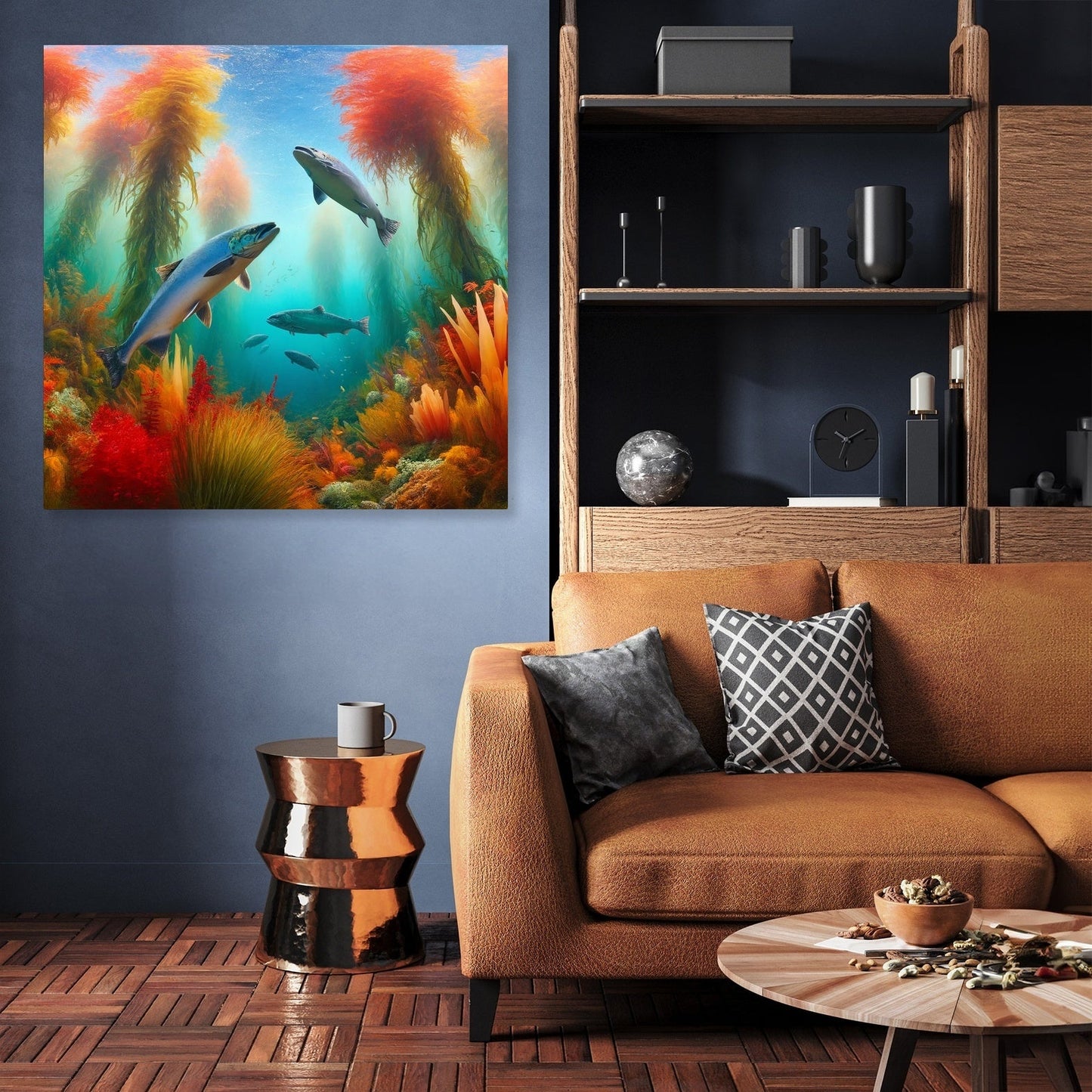 Autumn Underwater Canvas