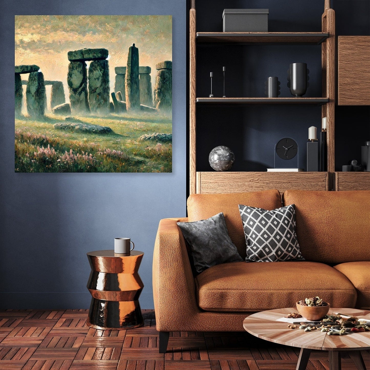 Stonehenge Dawn Canvas