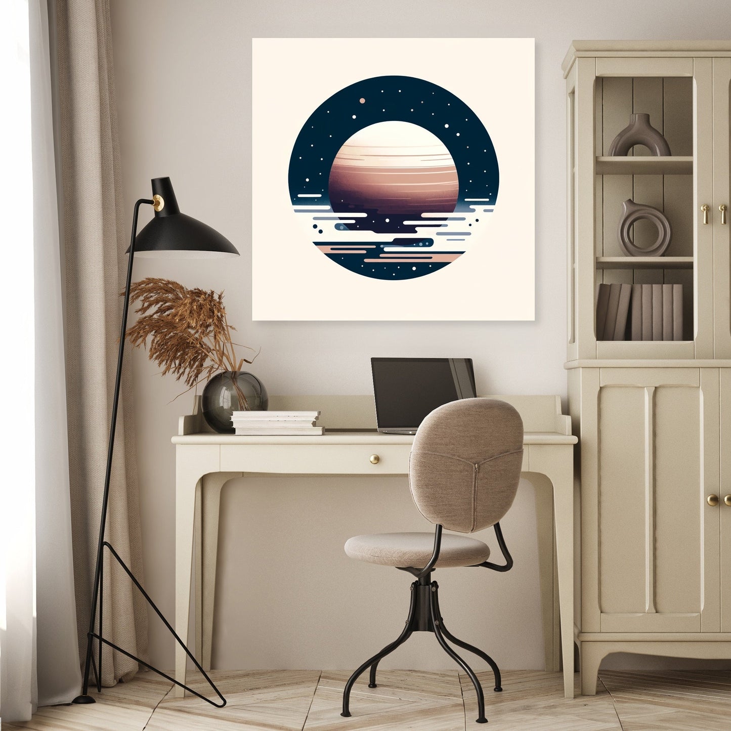Silent Cosmos Canvas