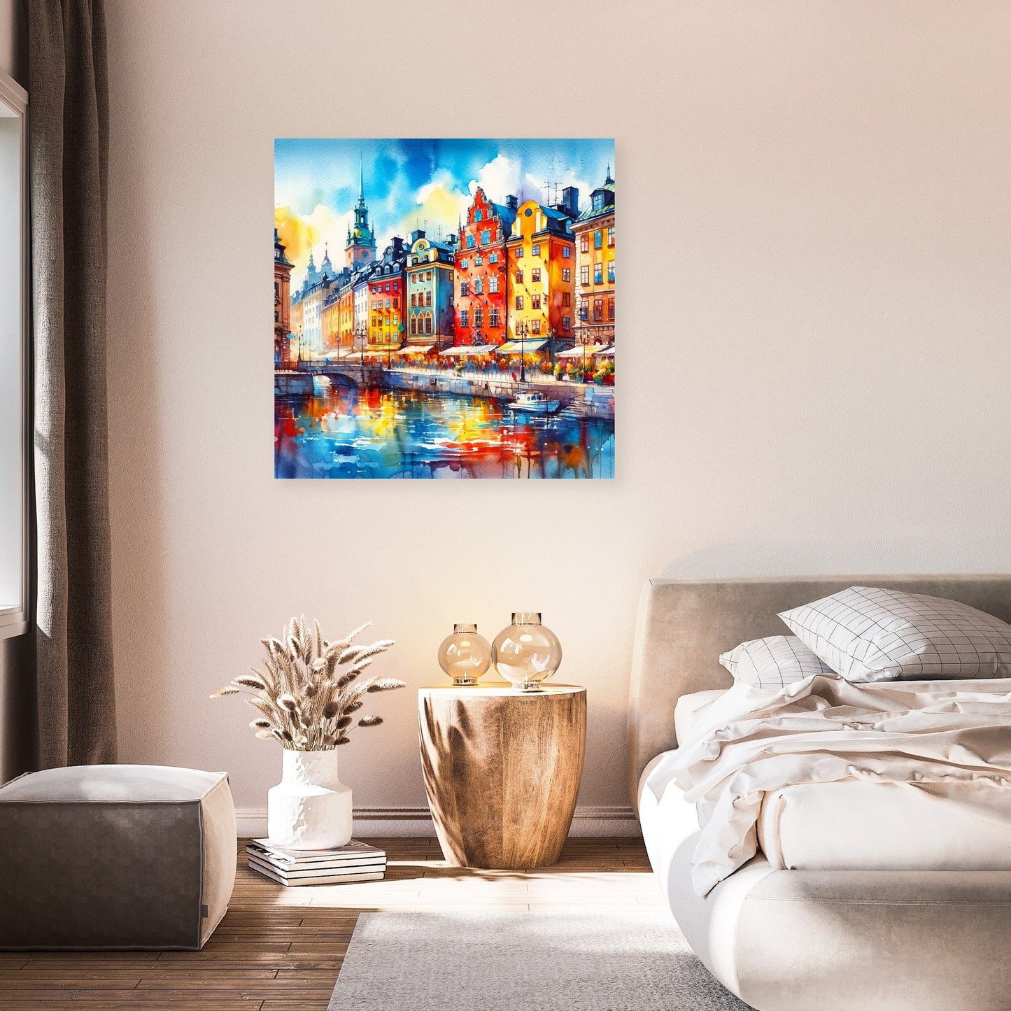 Stockholm Historic Hues Canvas