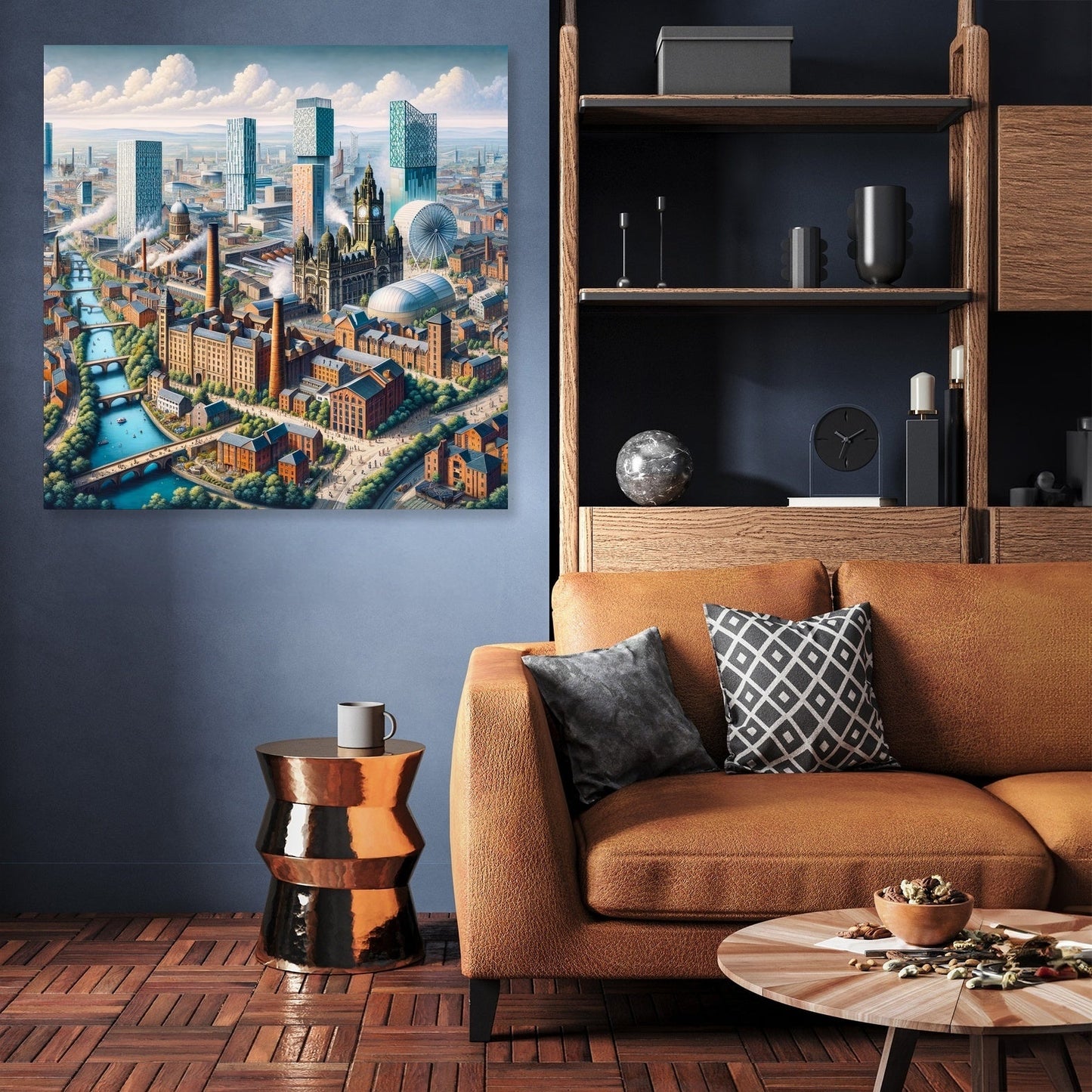 Evolutionary Manchester Canvas