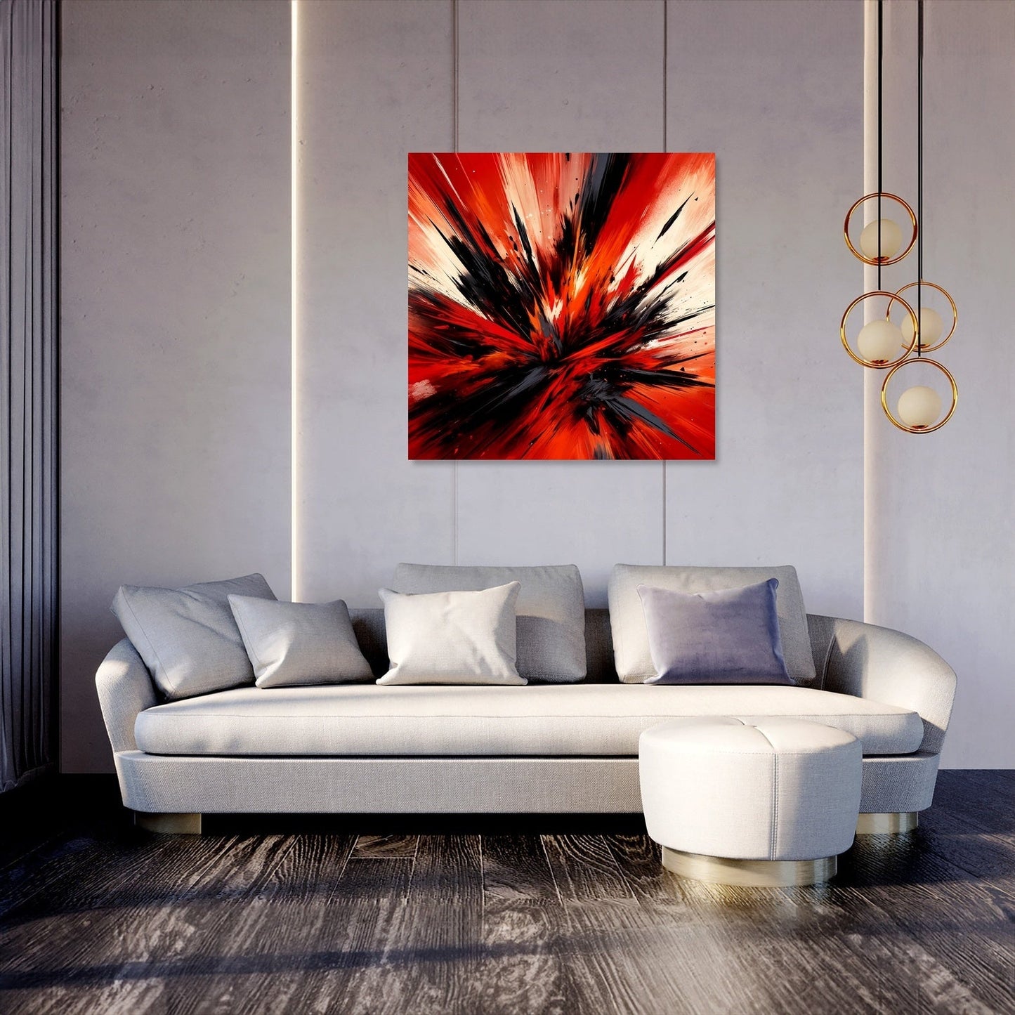 Rage Exploded Canvas