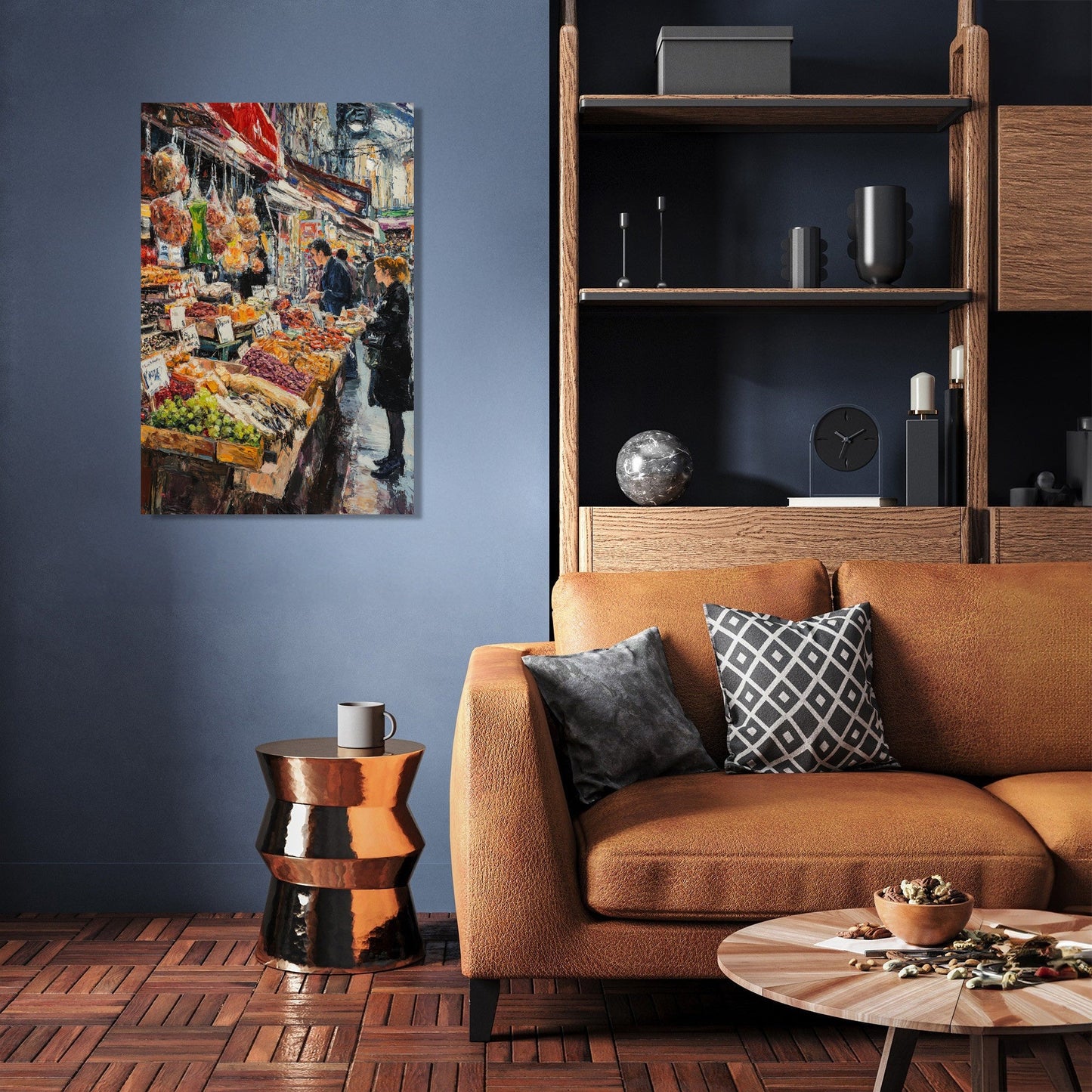 Victor Hugo Market Canvas