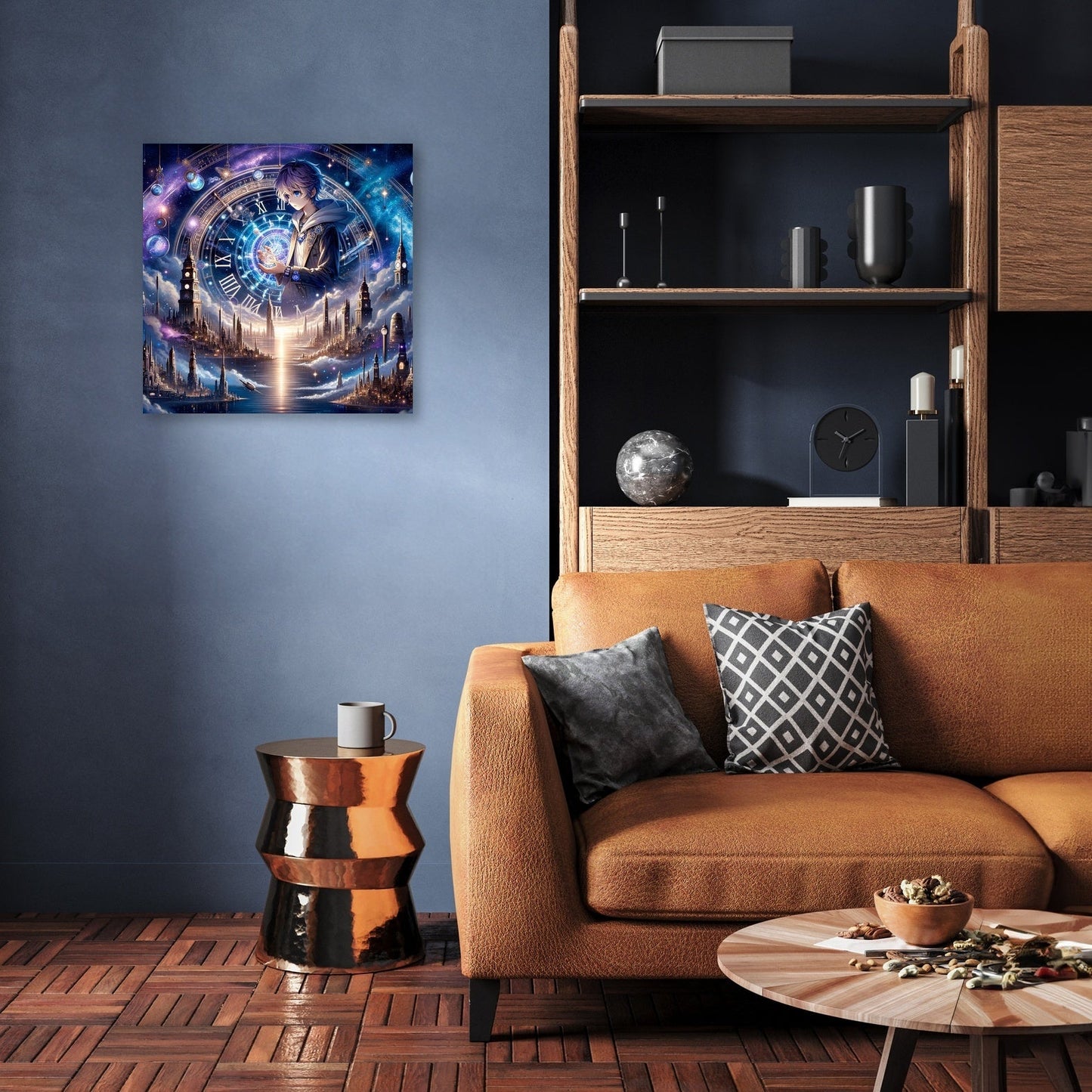 Cosmic Time Voyager Canvas