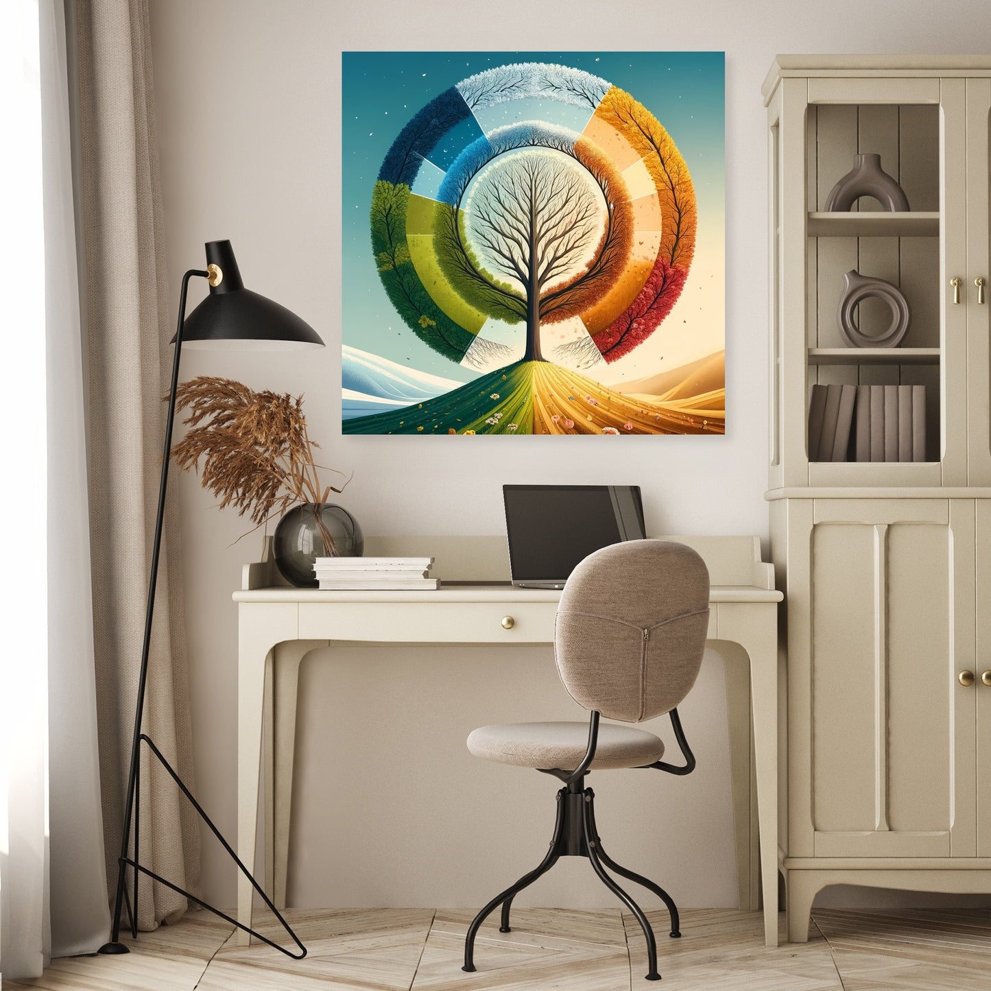 Cycle of Seasons Canvas