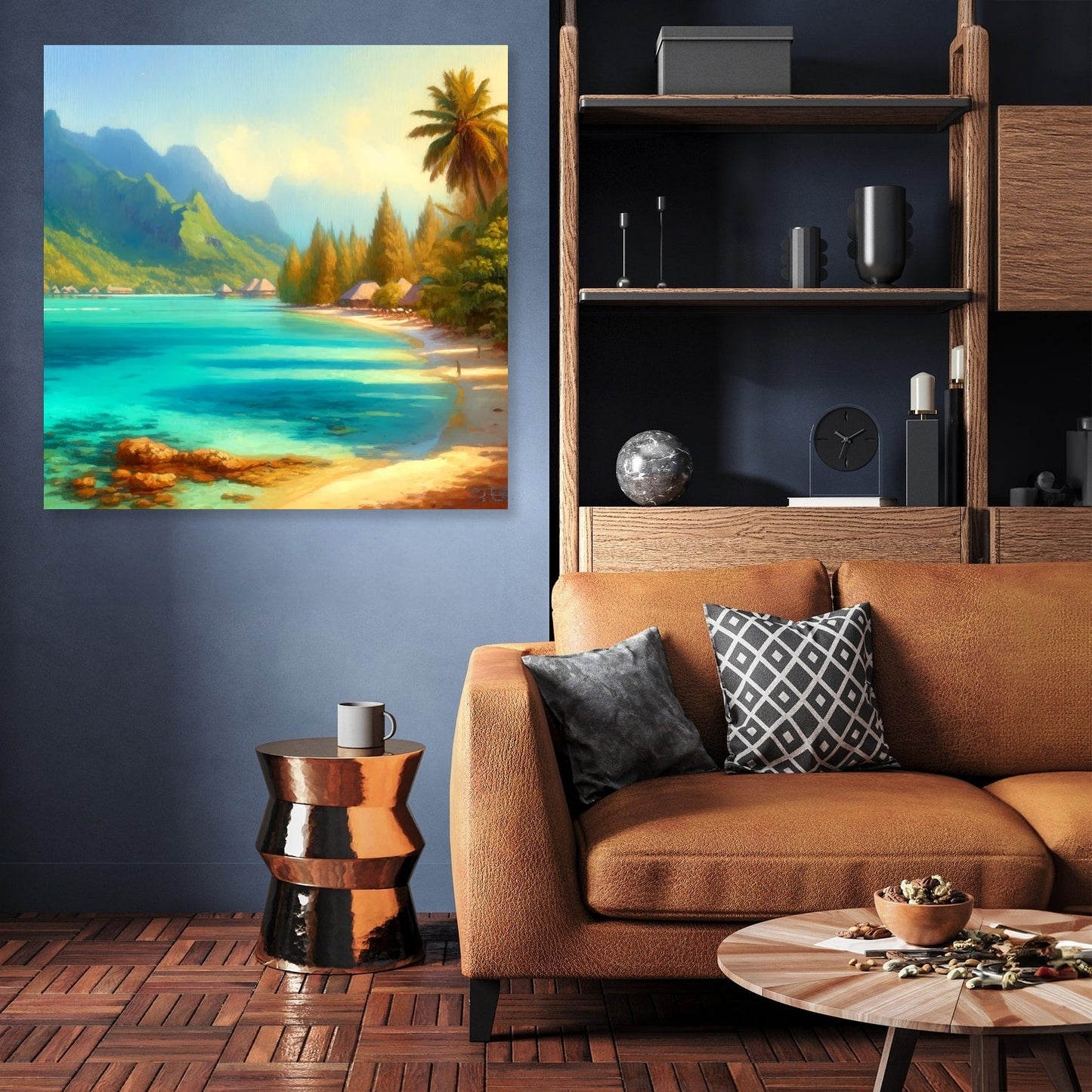 Bora Bora Serenity Canvas