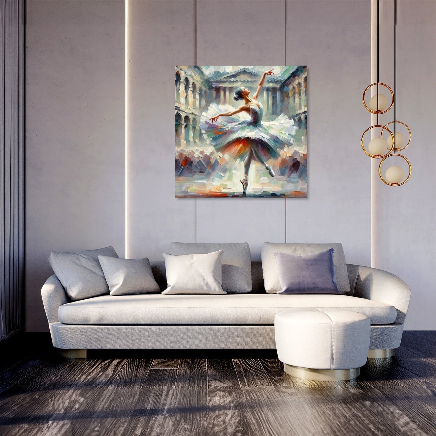 Graceful Spin Canvas