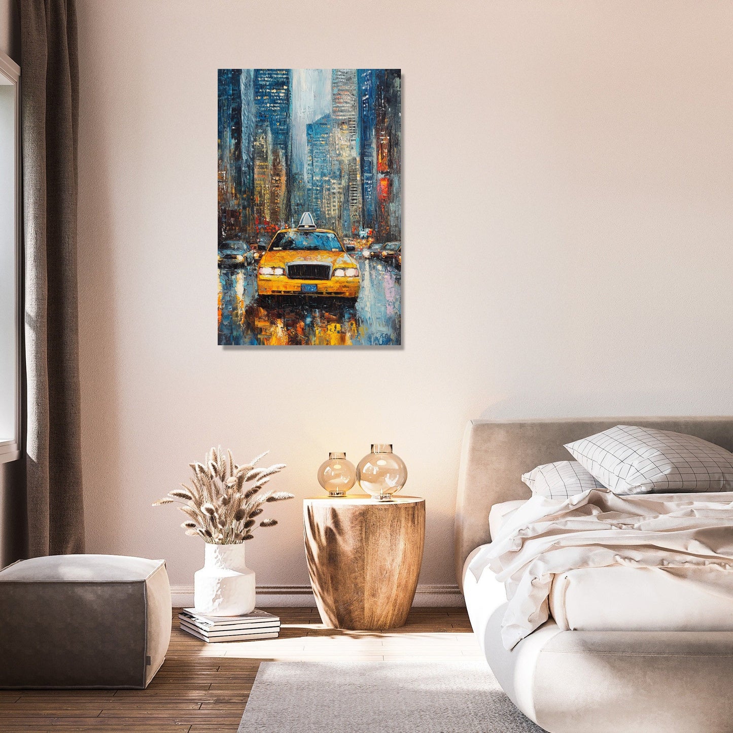 Urban Taxi Canvas